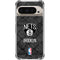NBA Brooklyn Nets Dark Rust Pixel 9/9 Pro Clear Case